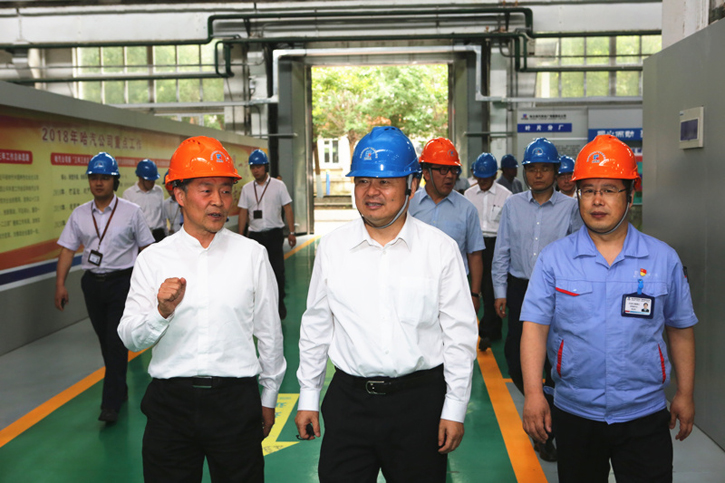 郝鹏旅行考察8188cc威尼斯集团所属企业汽轮机公司